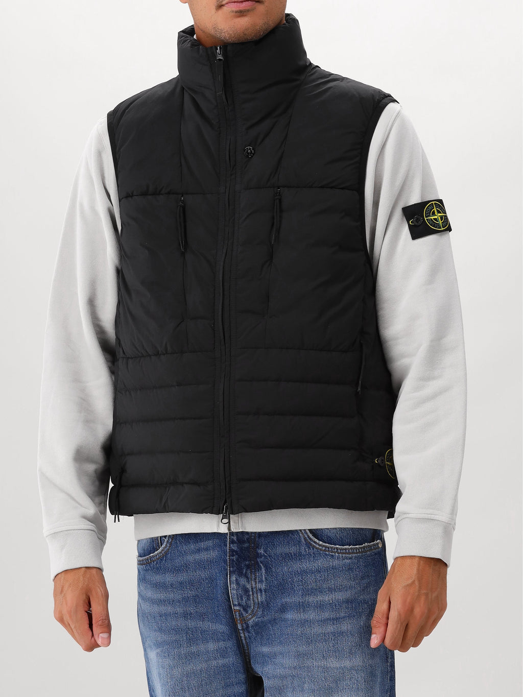 Stone Island Bodywarmer Zwart