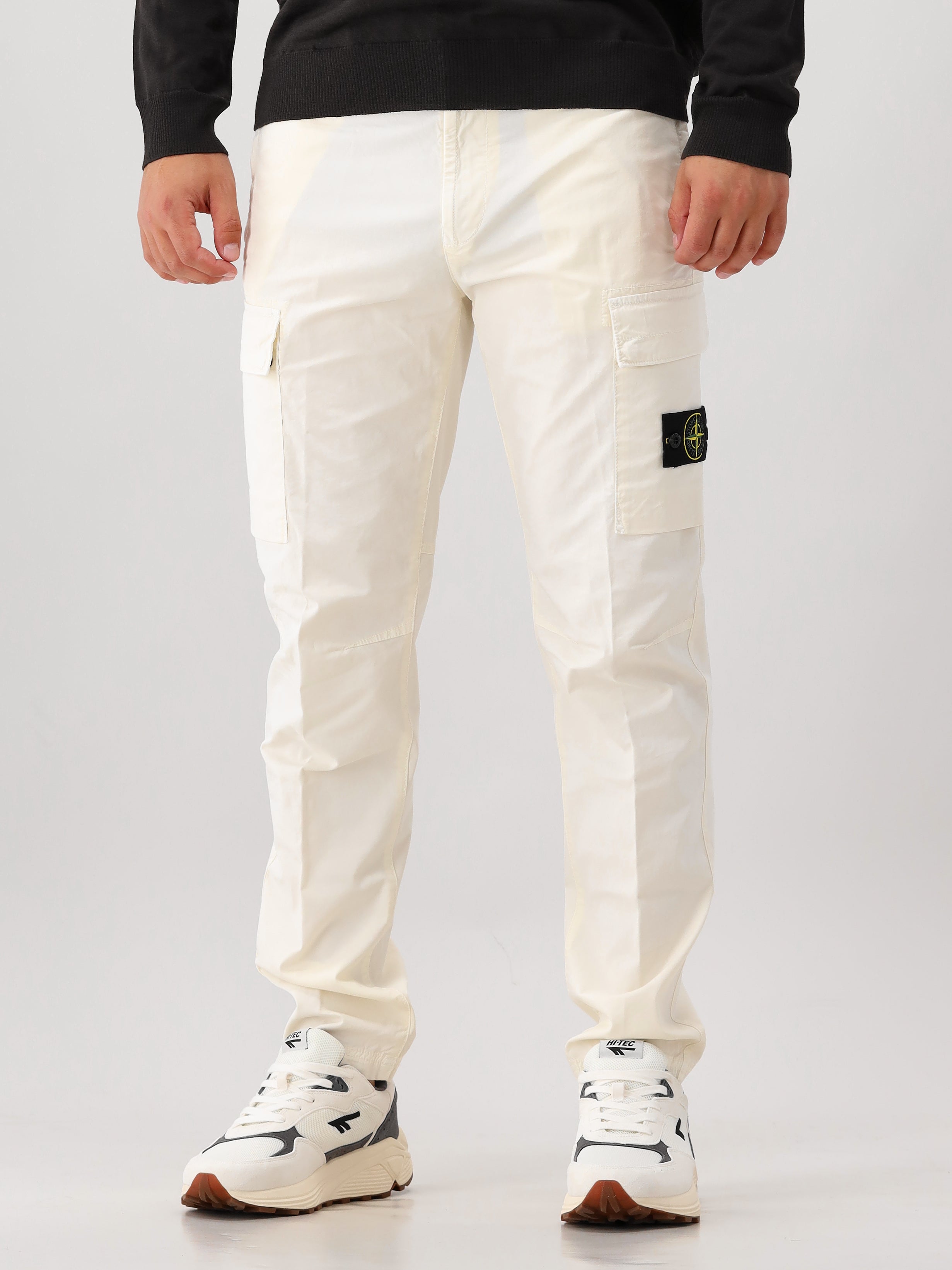 Stone Island Cargobroek Wit