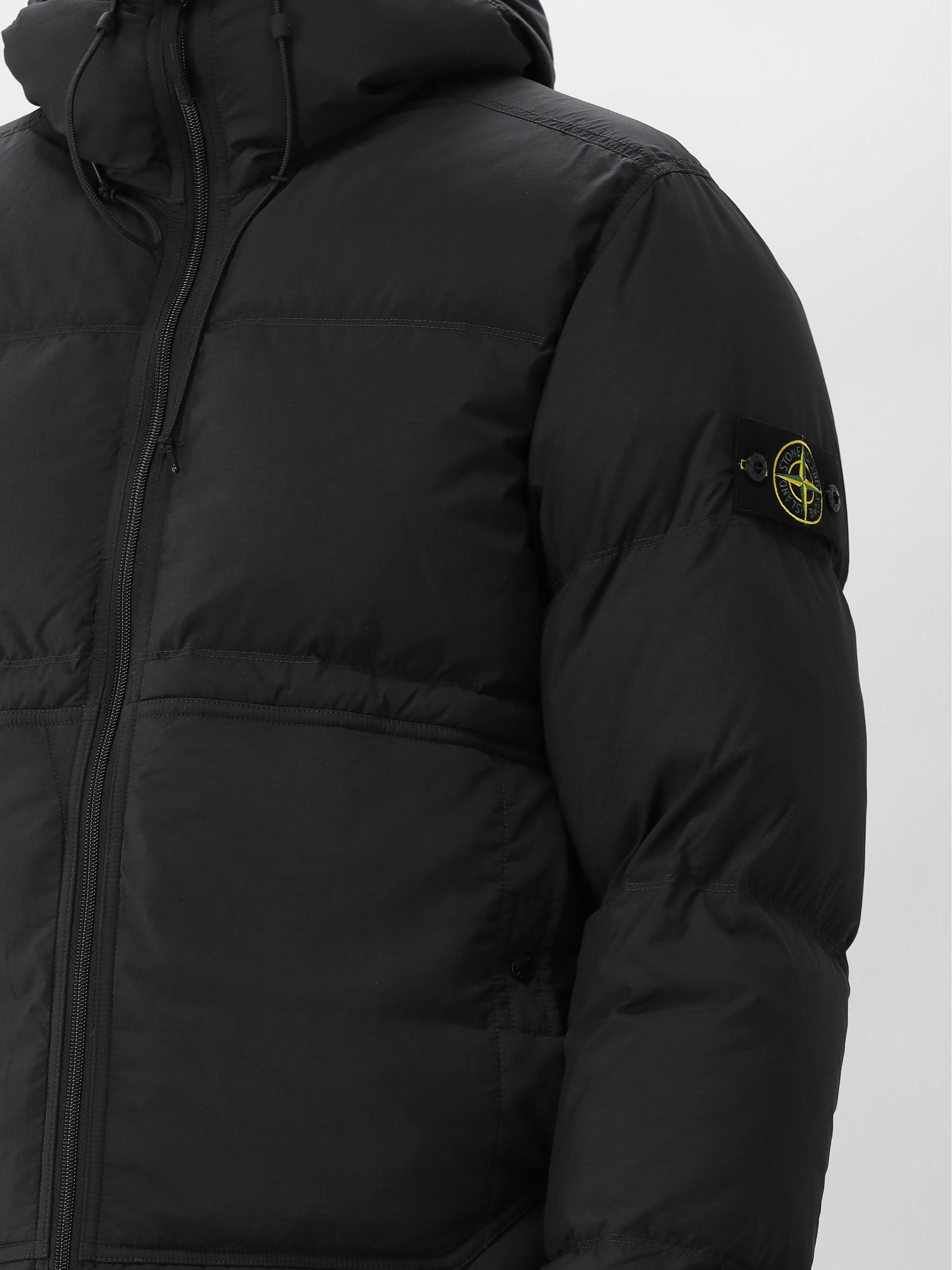 Stone Island Cordura Donsjas Zwart