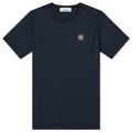 Stone Island Navy Patch Logo T-Shirt