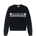 Kids Moncler Crewneck Logo Knit