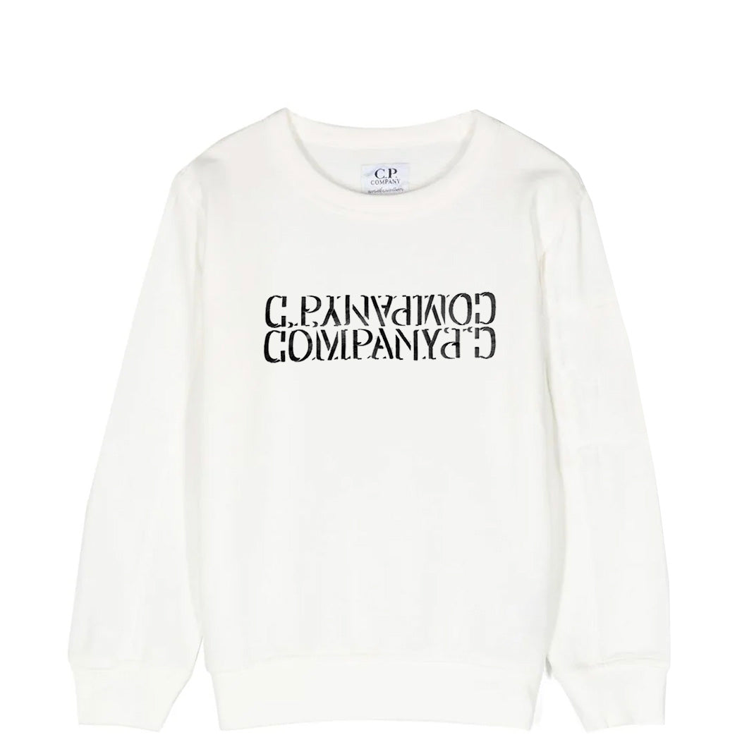 Kids CP Company Mirror Logo Sweatshirt