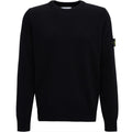 Stone Island Heavyweight Black Knitted Sweatshirt