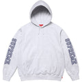 Supreme Grey Logo Hoodie